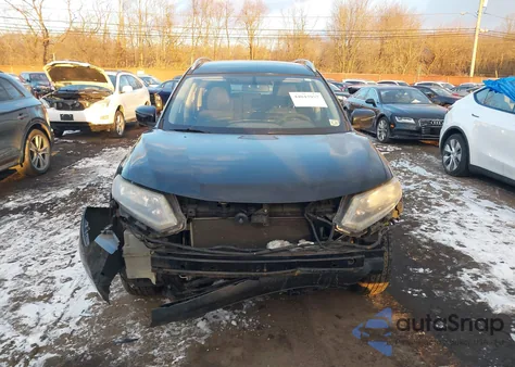 2016 Nissan Rogue Sv z USA, uszkodzony, nr VIN KNMAT2MV3GP620677